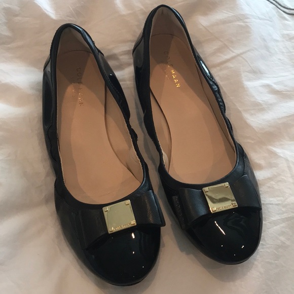Cole Haan Shoes - Cole Haan Patent Leather Ballet Flats